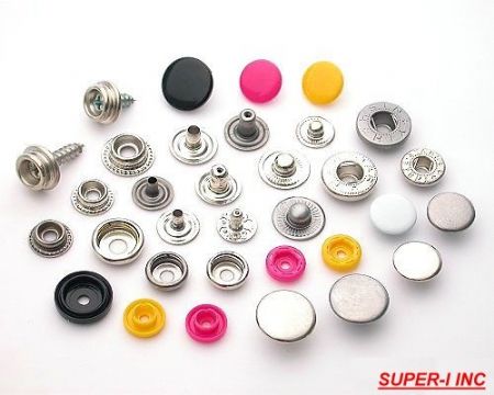 Snap Button, Snap Fastener, Button Fastener, Metal Fastener, Metal Snap